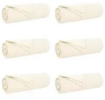vidaXL Wohndecken 6 pcs Creme 350 x 270 cm Fleece