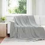 vidaXL Wohndecken 6 pcs Grau 240 x 270 cm Fleece