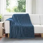 vidaXL Wohndecken 6 pcs Marineblau 200 x 150 cm Fleece