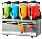 VEVOR Slush Maschine 4 x 12 L, Slusheis Eisbereiter 1650 W (kein Eis N&ouml;tig),