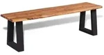 vidaXL Sitzbank Akazienholz Massiv 160 cm
