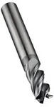 Schaftfr&auml;ser S260 DORMER D.10mm Gesamt-L.72mm Schneiden-L.22mm HM AlCrN 40Grad...