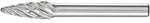 PFERD TOOLS 21117687 Fr&auml;sstift Rundbogen L&auml;nge 60mm Produktabmessung, &Oslash; 8mm
