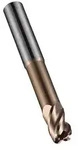 Schaftfr&auml;ser S524 DORMER D.5mm R.0,5mm Gesamt-L.75mm Schneiden-L.9mm...
