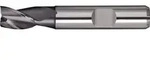 Bohrnutenfr&auml;ser DIN 327 TypN D.10mm HSS-Co8 TiCN Weldon Z.3 kurz TECWERK