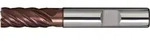 Schaftfr&auml;ser DIN 6527L D.10mm VHM TiAlN 35-38Grad HB Z.6 lang TECWERK