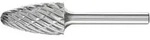 Fr&auml;sstift - PFERD - Hartmetall - Schaft-&Oslash; 6 mm - f&uuml;r Stahl - Rundbogenform -