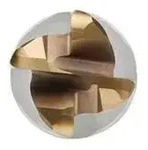 Schaftfr&auml;ser S536 DORMER D.6mm R.1mm Gesamt-L.60mm Schneiden-L.6mm HM TiSiN...
