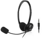 ACT AC9330 On-Ear-Headset | Flexibles Mikrofon | 3,5-mm-Audiobuchse | Schwarz | 2
