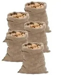 vidaXL Jutes&auml;cke 5 Stk. 60x105 cm 100% Jute 220 g/m2