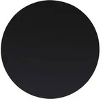 vidaXL Tischplatte aus geh&auml;rtetem Glas Rund 700 mm