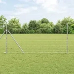 vidaXL Feldzaun 1,2x50 m Verzinkter Stahl