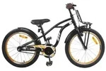 vidaXL Kinderfahrrad 22 Zoll f&uuml;r 7-12 Jahre alt Schwarz