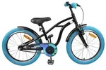 vidaXL Kinderfahrrad 22 Zoll f&uuml;r 7-12 Jahre alt Schwarz