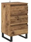 vidaXL Sideboard mit Schubladen Altholz Holzwerkstoff