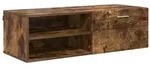 vidaXL Holzschrank Ger&auml;ucherte Eiche 100,5 x 39 x 30 cm Holzwerkstoff