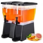 VEVOR Getr&auml;nkespender, 11 L x 2 Getr&auml;nkespender f&uuml;r Partys, Saftspender aus