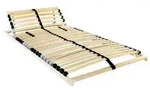 vidaXL Bett-Lattenrost Braun 120 x 190 cm Massivholz Buche