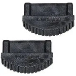 Euroline Premium Leiterfu&szlig; schwarz 94x25mm Paar