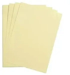Clairefontaine Maya Bastelkarton A2 185g 25 Bogen - Strohgelb 975567C