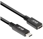 Club3D Kabel USB 3.2 Typ C 2m Verl&auml;ngerung 5Gbps St/Bu retail Multimedia-Technik