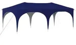 vidaXL Pop-up Partyzelt Blau 575 x 288 x 245 cm Oxford-Stoff
