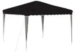 vidaXL Pop-up Partyzelt Schwarz 288 x 288 x 245 cm Oxford-Stoff