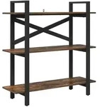 vidaXL B&uuml;cherregal Ger&auml;ucherte Eiche 100 x 33,5 x 102 cm Holzwerkstoff