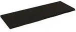 vidaXL Wandregal Dunkelbraun 140x50x(2-4)cm Massivholz Eiche Behandelt