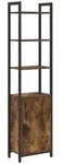 vidaXL B&uuml;cherregal Ger&auml;ucherte Eiche 40 x 24 x 161 cm Holzwerkstoff