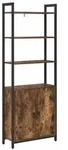 vidaXL B&uuml;cherregal Ger&auml;ucherte Eiche 60 x 24 x 161 cm Holzwerkstoff