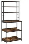 vidaXL K&uuml;chenregal Ger&auml;ucherte Eiche 80 x 40 x 168 cm Holzwerkstoff