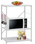 vidaXL Mikrowellenregal Wei&szlig; 60&times;39,6&times;79,5 cm Holzwerkstoff