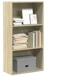 vidaXL B&uuml;cherregal Sonoma-Eiche 60x30x114 cm Holzwerkstoff