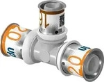 UPONOR S-Press PLUS, T-St&uuml;ck, reduziert, PPSU, 25-16-25, 1 Stk.