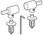 Geberit Scharnier f WCS Flow mit Absenkautomatik verchromt