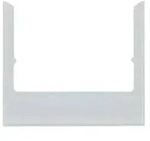 Berker Rahmen eckig alu Glas 13196414