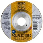 Schleifscheibe - PFERD Poliflex&reg; - mittelharte PUR-Bindung - f&uuml;r INOX, Titan etc. -