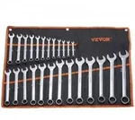 VEVOR Schl&uuml;sselsatz 25-teiliger Ratschenschl&uuml;sselsatz mit Rolltasche,