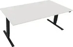 Sitz-/Stehtisch T-Kufe klappbar B1800xT900xH625-1285 an/Wei&szlig;