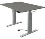 Sitz-/Stehtisch Move 3 BxTxH 120x60x72-120cm silber/grafit