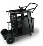 VEVOR Schwei_wagen 2 Ablagefl&auml;chen mit 4 Schubladen Schwei_mobil Max. 100-120kg