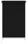 vidaXL Au&szlig;enrollo 160x230 cm Schwarz