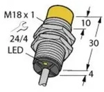 Turck Induktiver Sensor nicht b&uuml;ndig NAMUR NI10-G18-Y1X