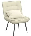 vidaXL Relaxsessel Creme 64x74x84 cm Samt