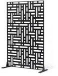 VEVOR Paravent, 120x50,8x193 cm, Sichtschutz f&uuml;r den Au_enbereich, freistehende
