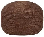 vidaXL Handgefertigter Sitzpuff Braun 40 x 45 cm Jute