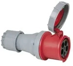 PCE CEE 125 A/400 V 5-pin Plug female Rot - IP67