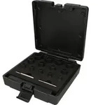"KS TOOLS 1/4"+1/2" Spiral-Profil-Kraft-Stecknuss-Satz, 15-tlg"