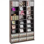 VEVOR Medienaufbewahrungsschrank, 9-lagiges DVD-Regal f&uuml;r bis zu 756 CDs,